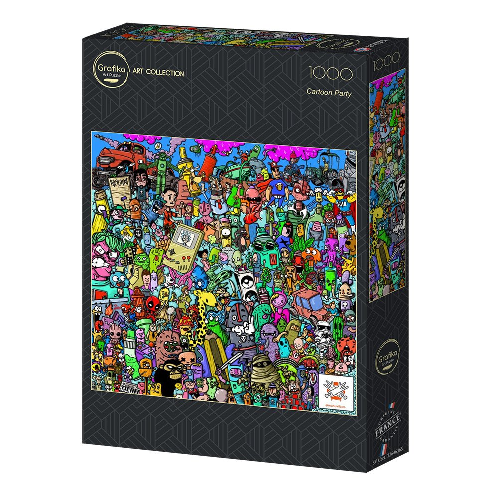 Puzzle 1000 pièces - Cartoon PartyGrafika