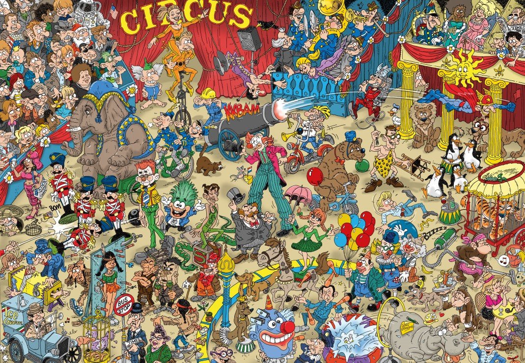 Puzzle 1000 Pièces - CircusGrafika