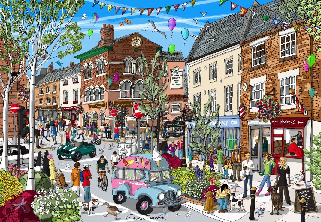 Puzzle 1000 Pièces - Lichfield StreetGrafika