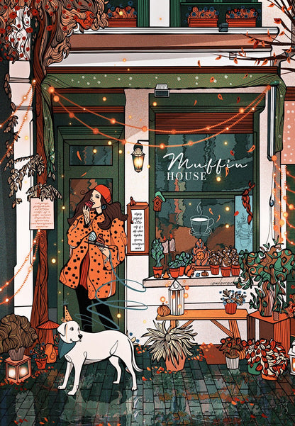 Puzzle 1000 Pièces - Muffin HouseGrafika