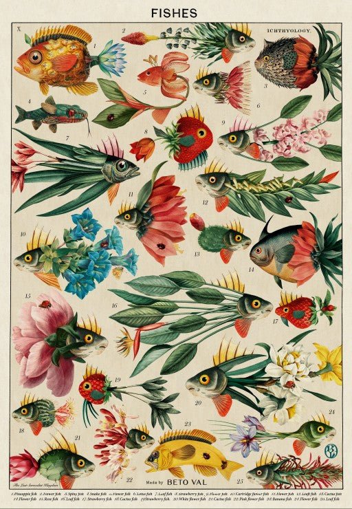 Puzzle 1000 Pièces - PoissonsGrafika