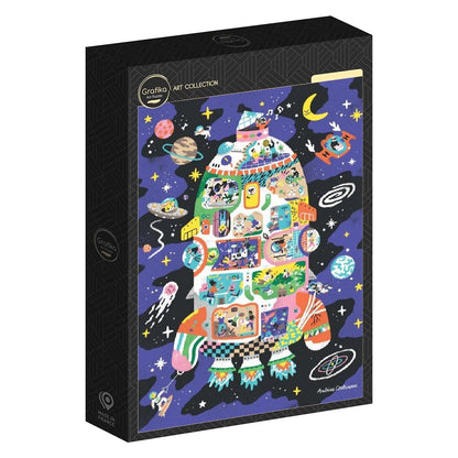 Puzzle 1000 Pièces - Rocket HouseGrafika