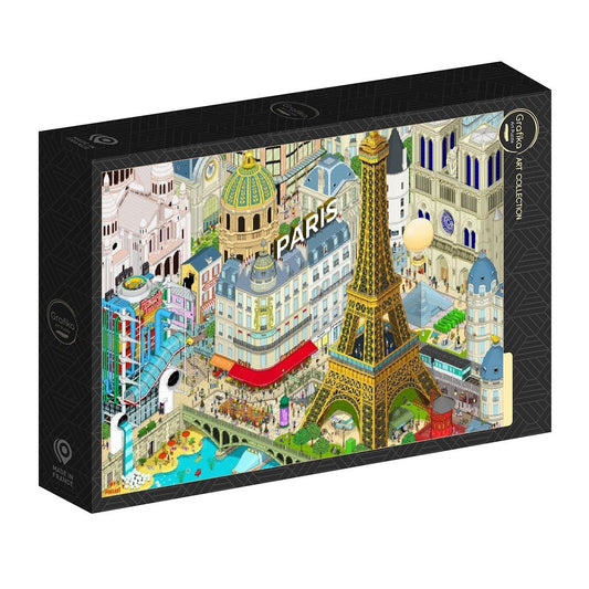 Puzzle 1000 Pièces - Voici ParisGrafika
