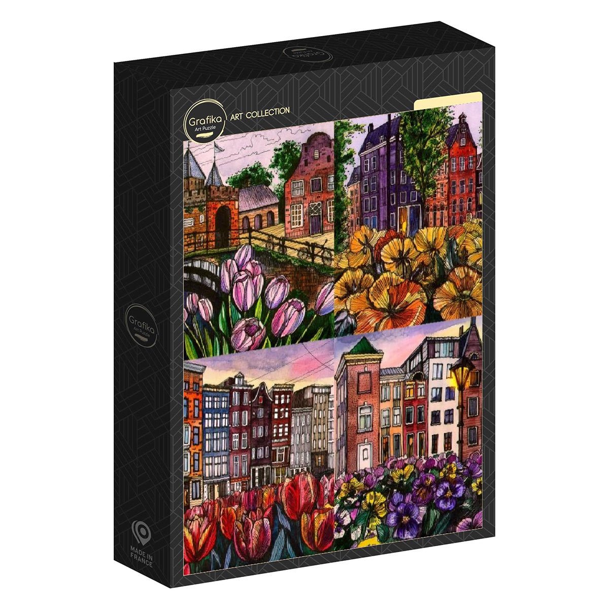 Puzzle de 1000 pièces - FleursGrafika