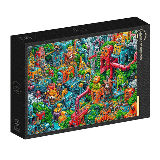 Puzzle de 1000 pièces - RobotopiaGrafika