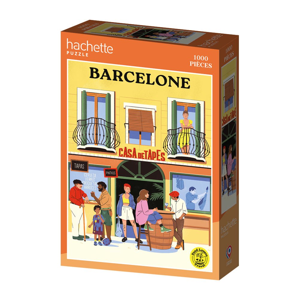 Puzzle 1000 Pièces - BarceloneHachette