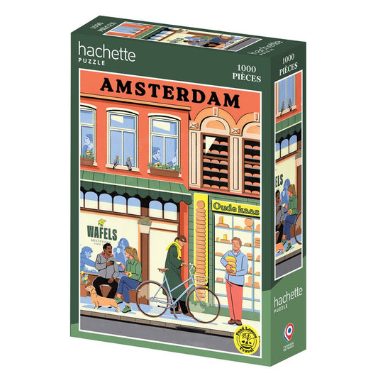 Puzzle 1000 pièces Hachette - AmsterdamHachette