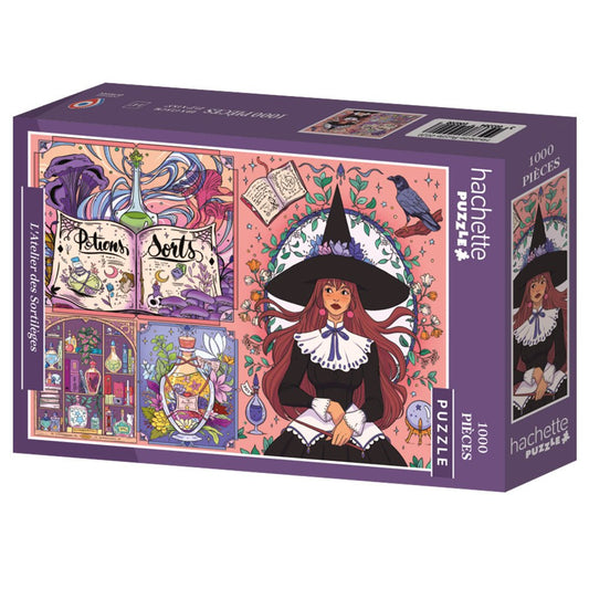 Puzzle 1000 Pièces Hachette - L'Atelier des SortilègesHachette