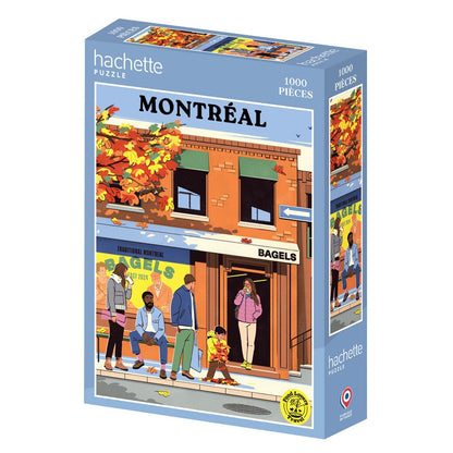 Puzzle 1000 pièces Hachette - MontréalHachette