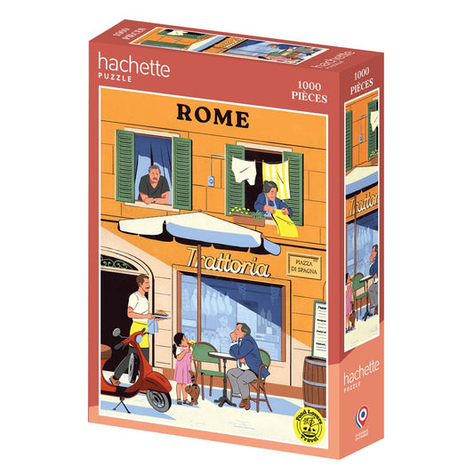 Puzzle 1000 pièces Hachette - RomeHachette