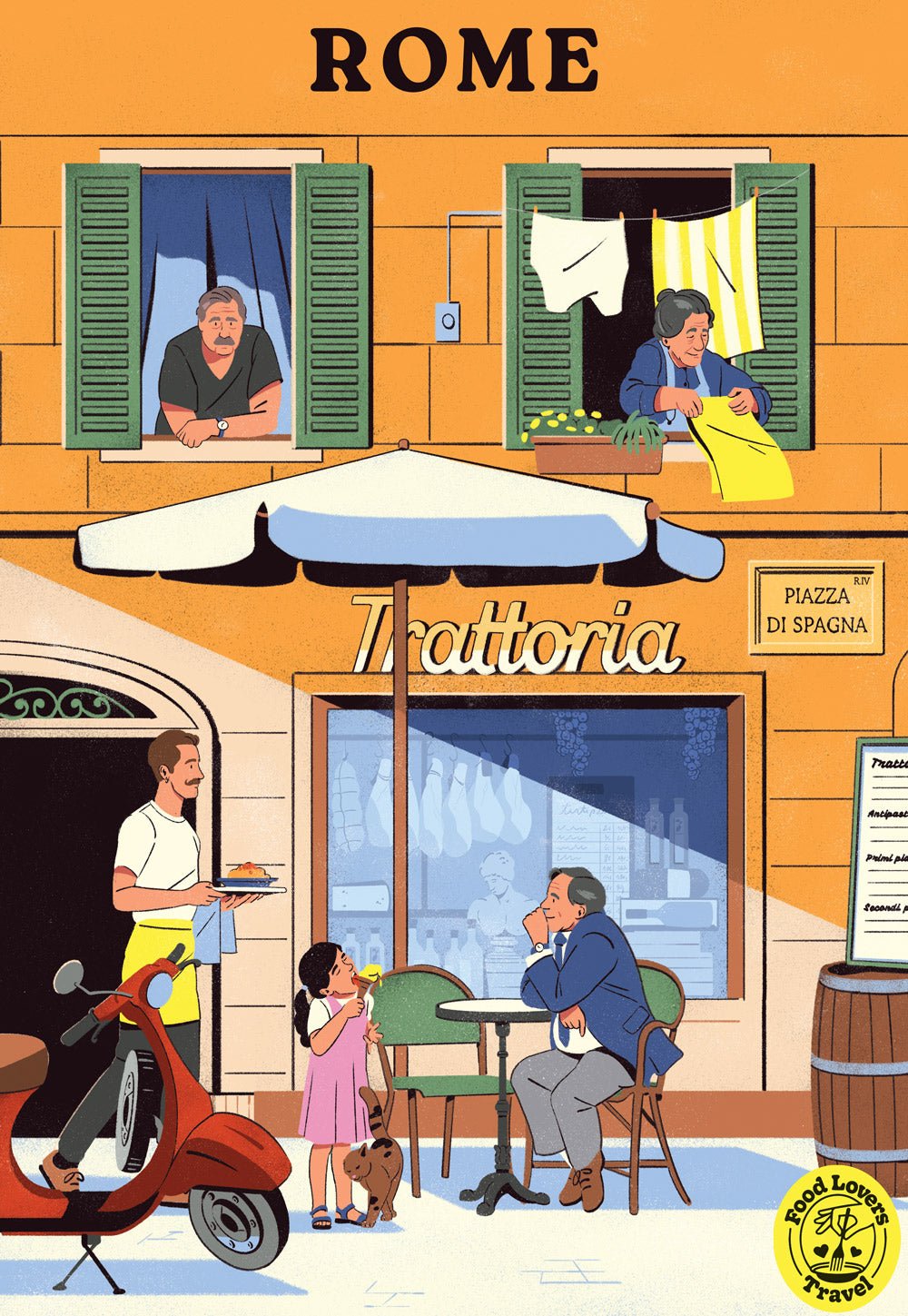 Puzzle 1000 pièces Hachette - RomeHachette