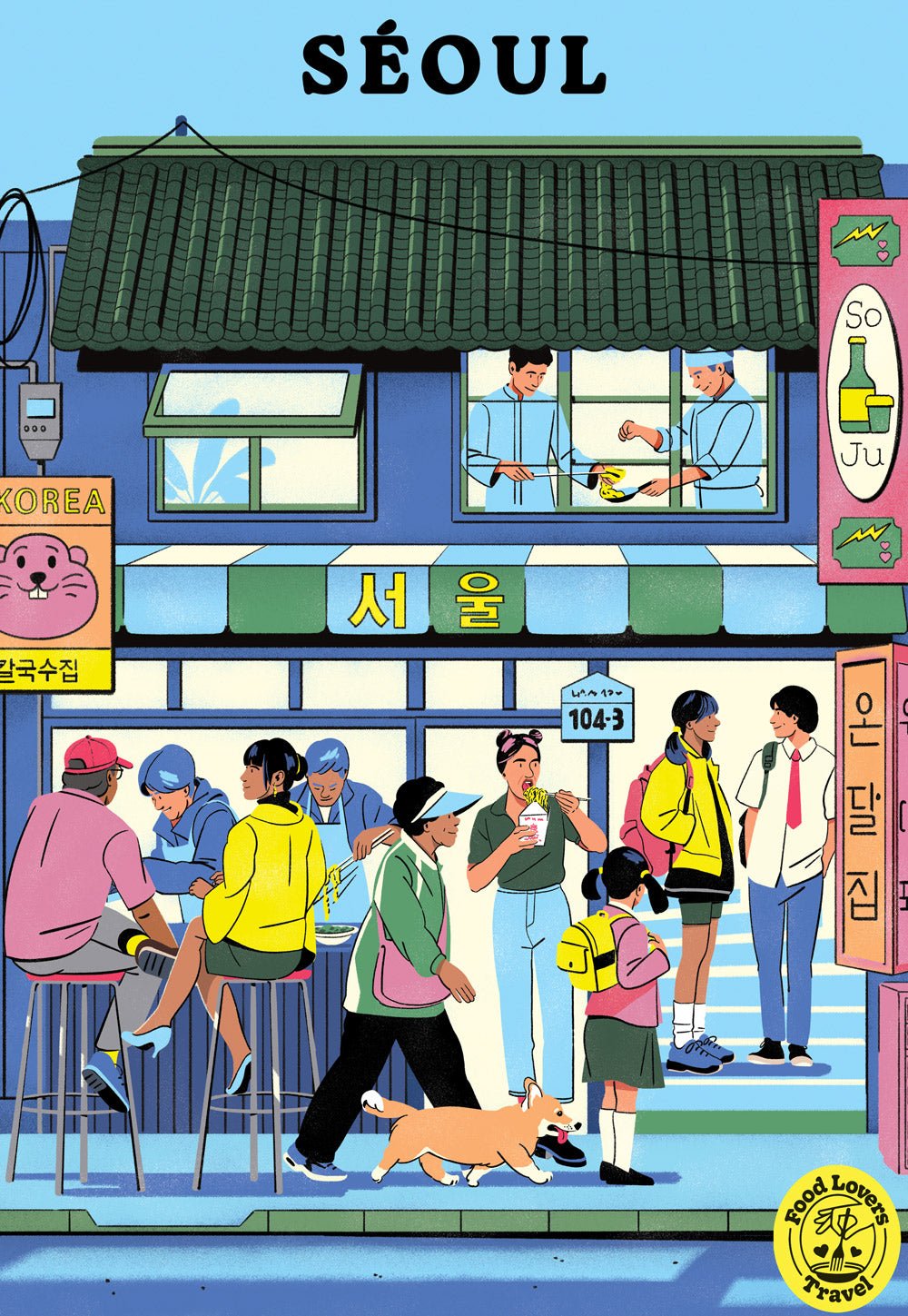 Puzzle 1000 pièces Hachette - SéoulHachette