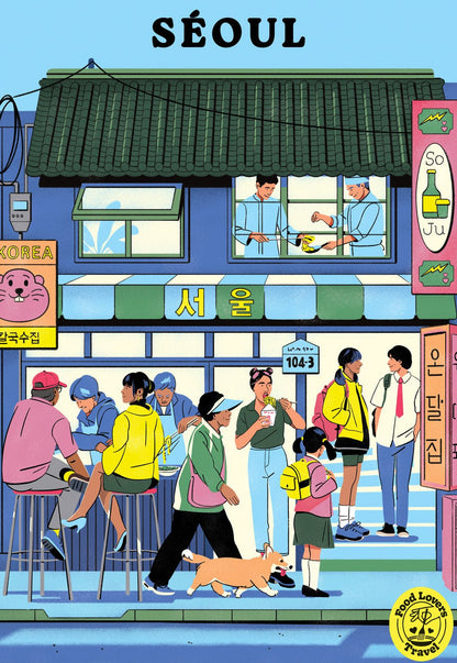 Puzzle 1000 pièces Hachette - SéoulHachette