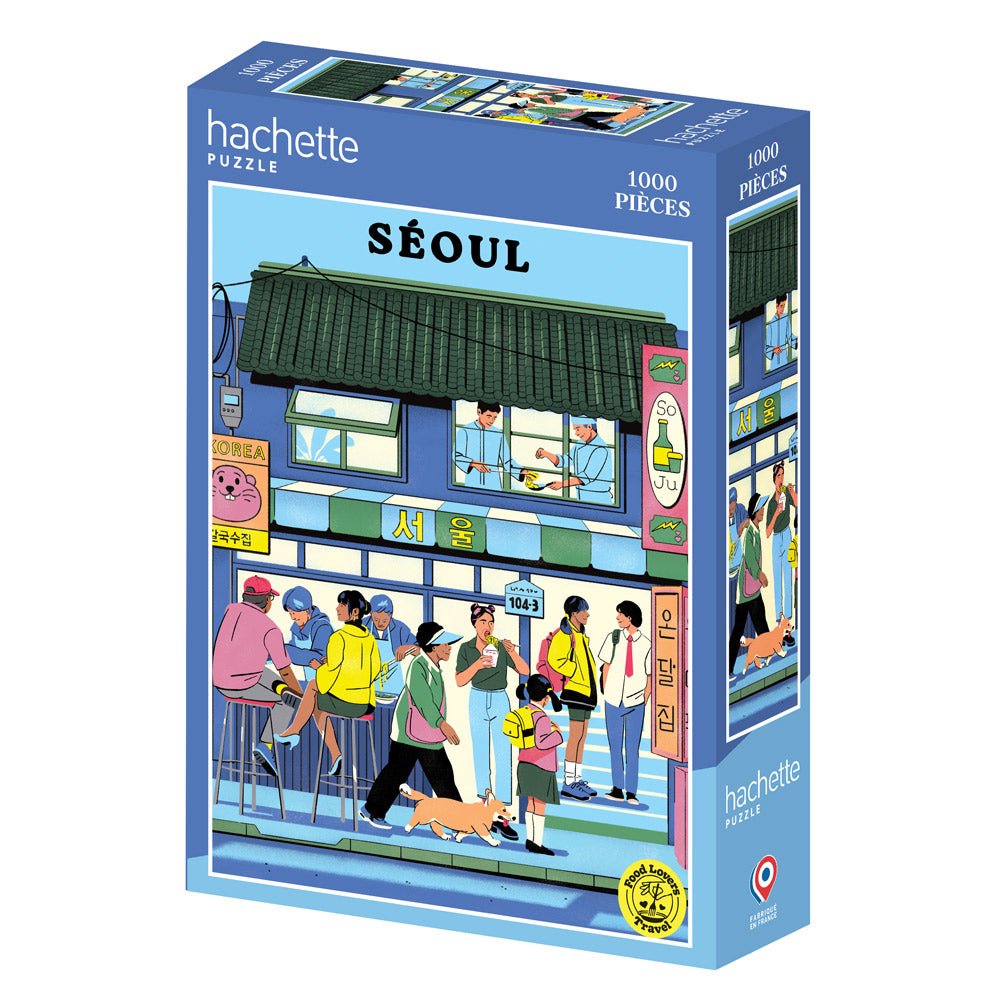 Puzzle 1000 pièces Hachette - SéoulHachette