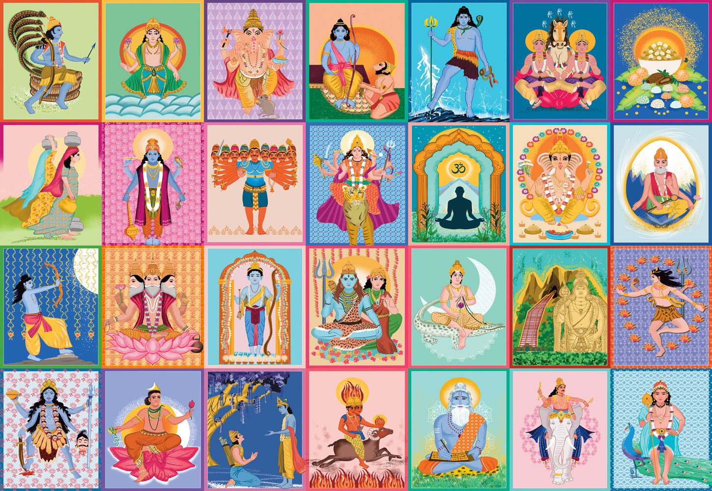 Puzzle 1000 Pièces - Inde merveilleuseHachette