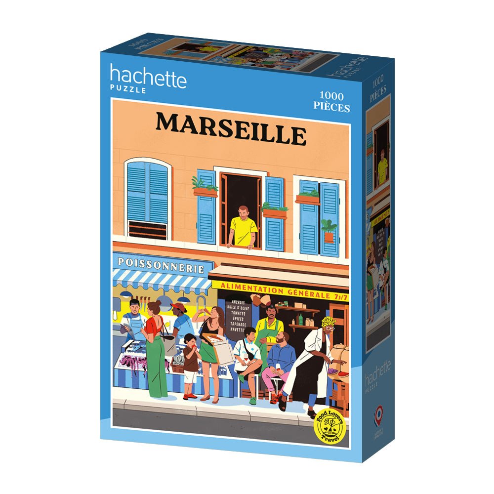 Puzzle 1000 Pièces - MarseilleHachette
