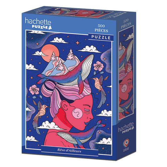 Puzzle 500 Pièces Hachette - Rêve d'AilleursHachette