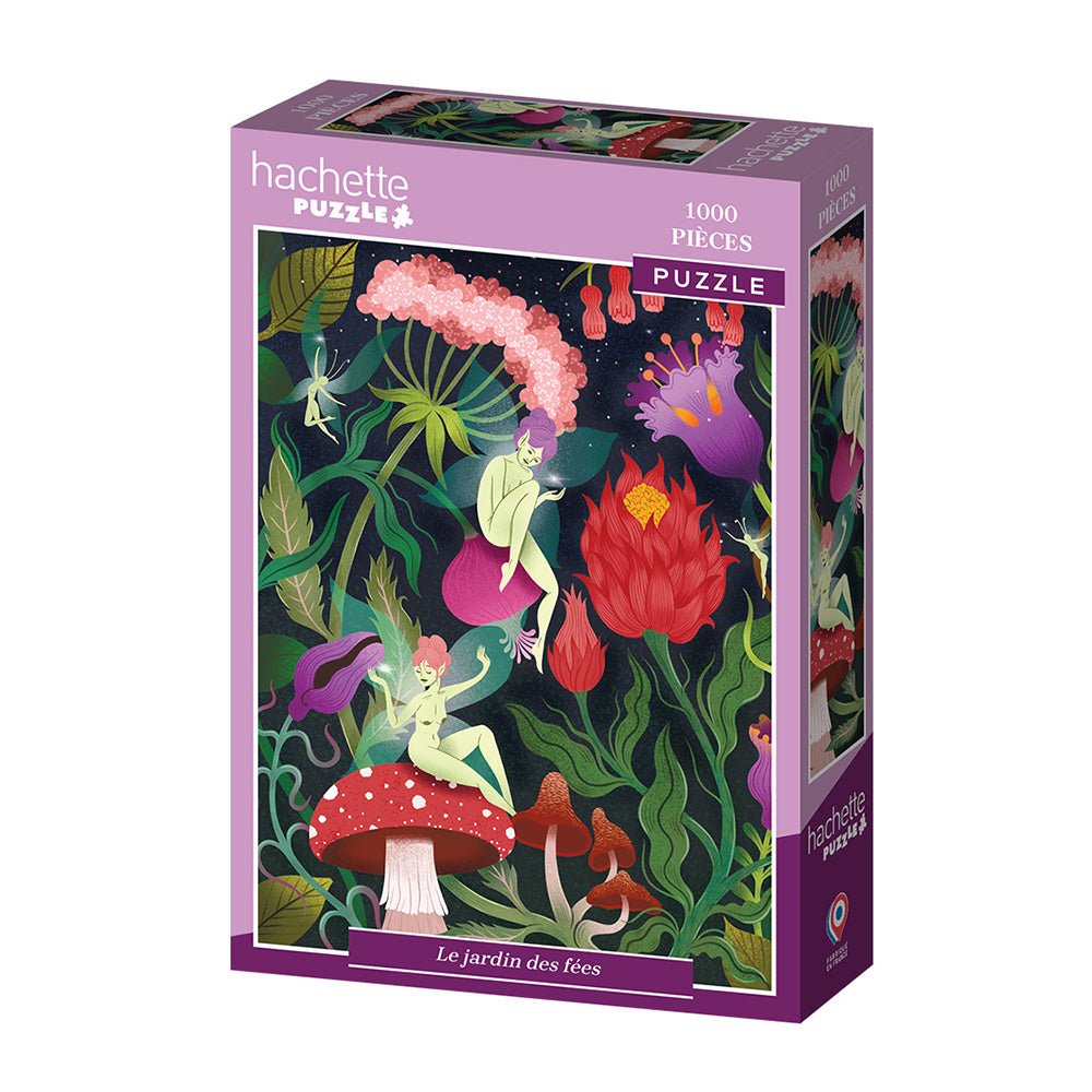 Puzzle de 1000 pièces Hachette - Le jardin des féesHachette