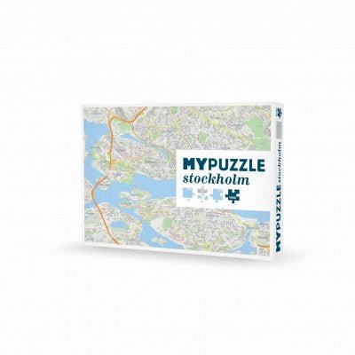 Puzzle de 1000 Pièces - MyPuzzle Carte de StockholmHelvetiq Puzzles