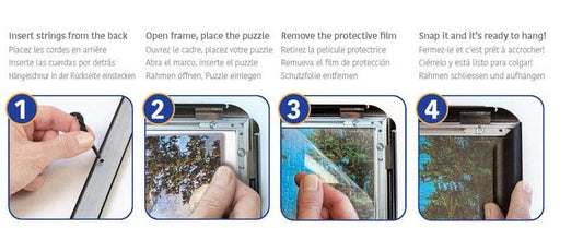 Cadre pour Puzzles 12 à 500 pièces Jig & PuzJig & Puz