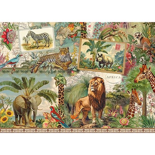 Puzzle 1000 Pièces En Pochon - AnimauxKiub