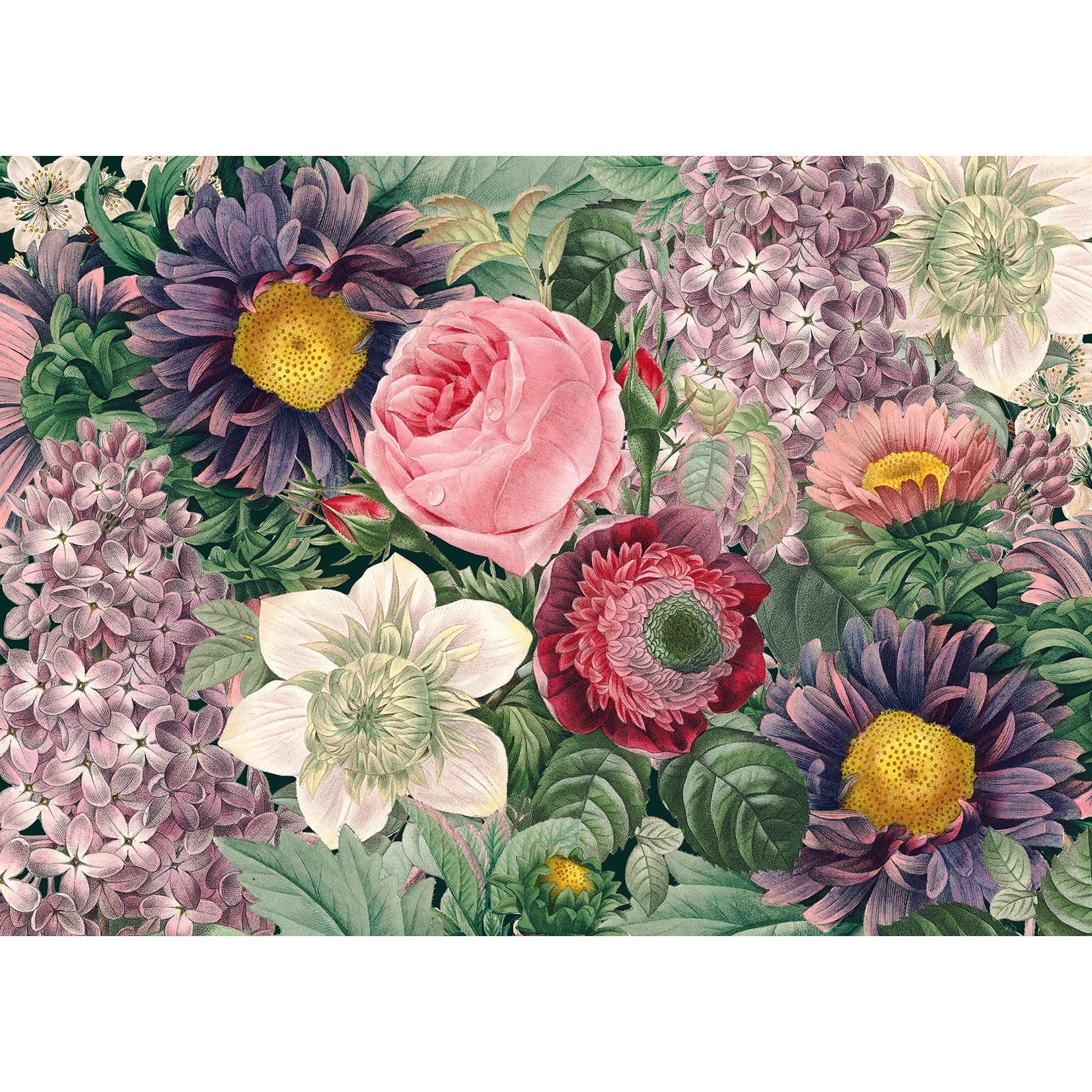 Puzzle 1000 Pièces En Pochon - The Dybdahl H FleursKiub