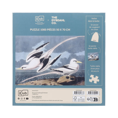 Puzzle 1000 Pièces En Pochon - The Dybdahl H MouettesKiub