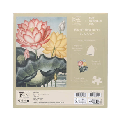 Puzzle 1000 Pièces En Pochon - The Dybdahl V FleursKiub