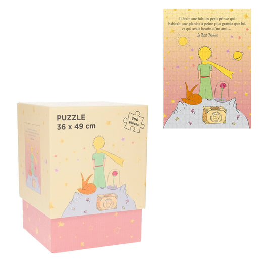Puzzle 500 Pièces En Pochon - Coffret Le Petit Prince Degrade ValiseKiub