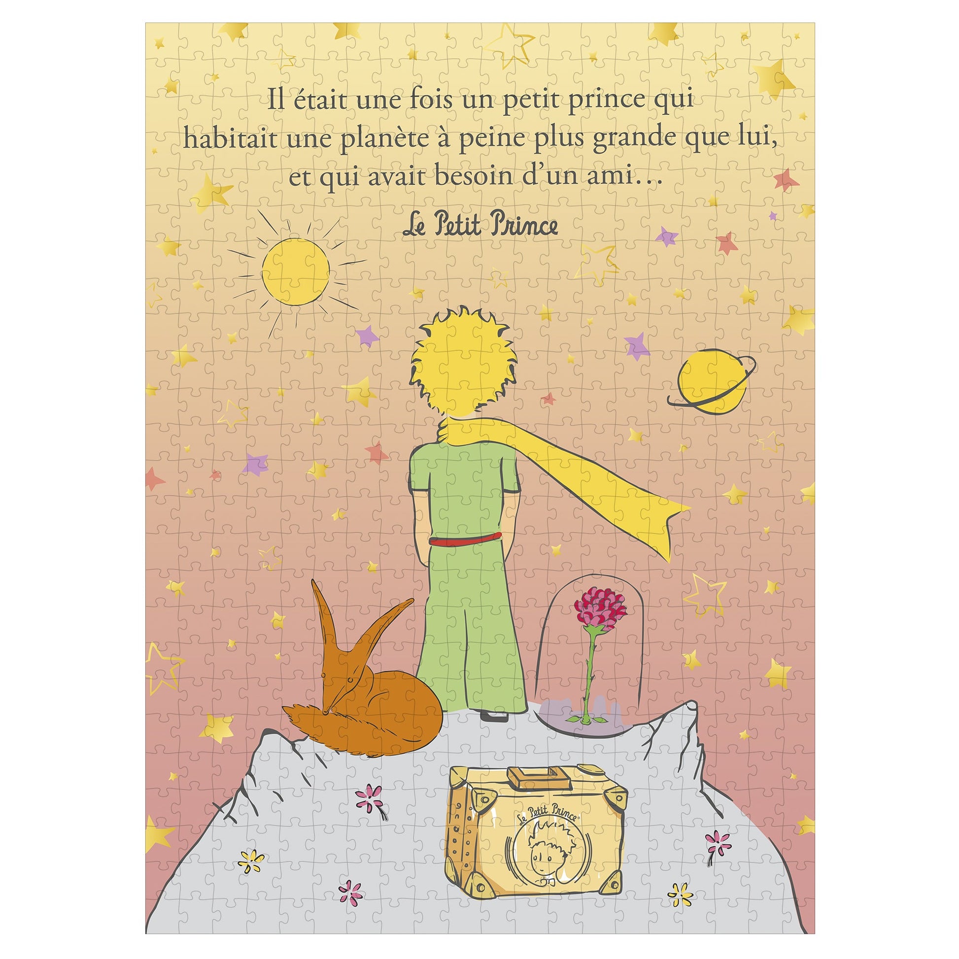 Puzzle 500 Pièces En Pochon - Coffret Le Petit Prince Degrade ValiseKiub