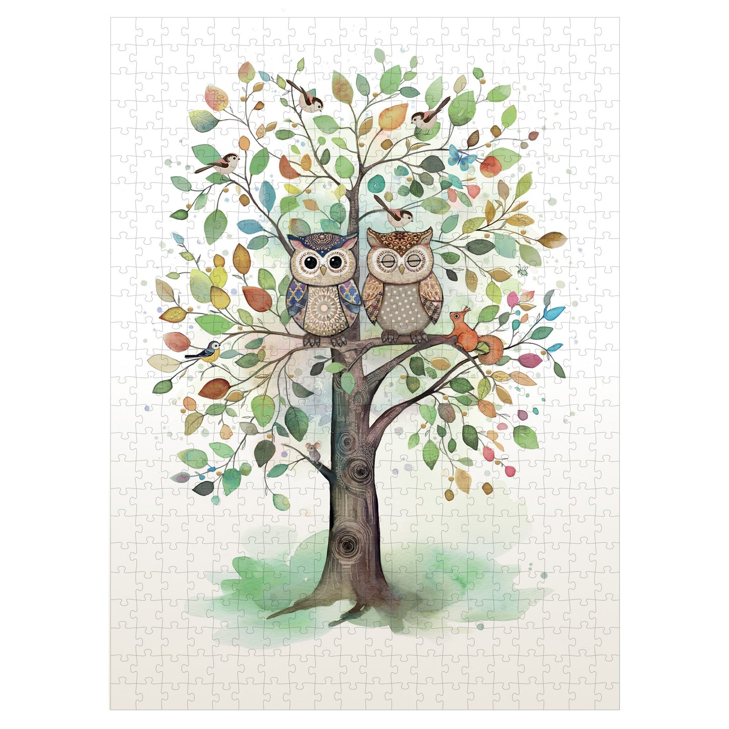 Puzzle 500 Pièces En Pochon - Coffret Portfolio ArbreKiub