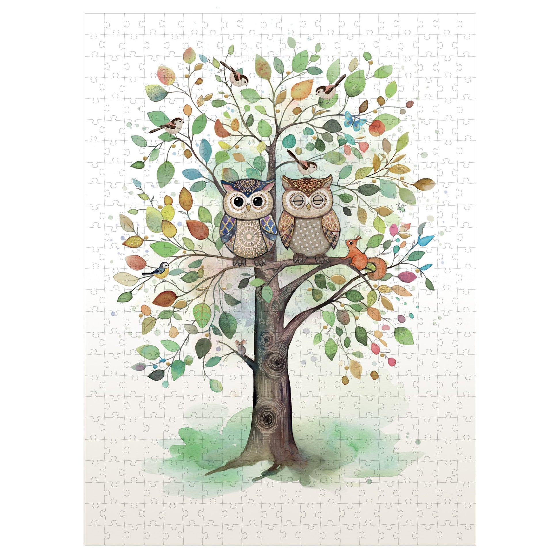 Puzzle 500 Pièces En Pochon - Coffret Portfolio ArbreKiub