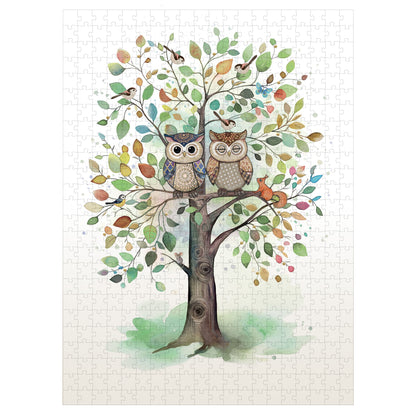 Puzzle 500 Pièces En Pochon - Coffret Portfolio ArbreKiub