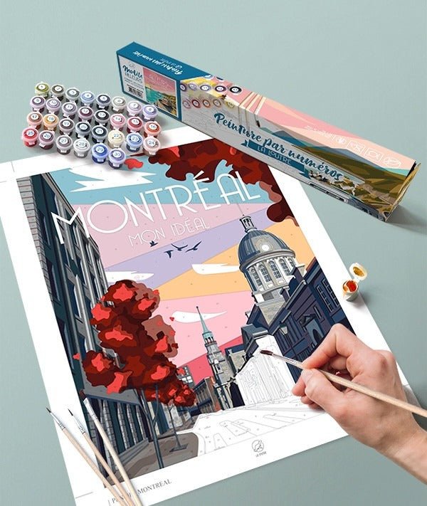 Peinture par Numéros - MontréalLa Loutre