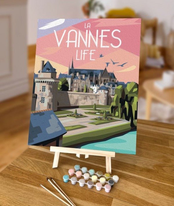 Peinture par Numéros - Remparts de VannesLa Loutre