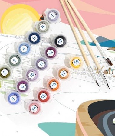 Peinture par Numéros - Remparts de VannesLa Loutre