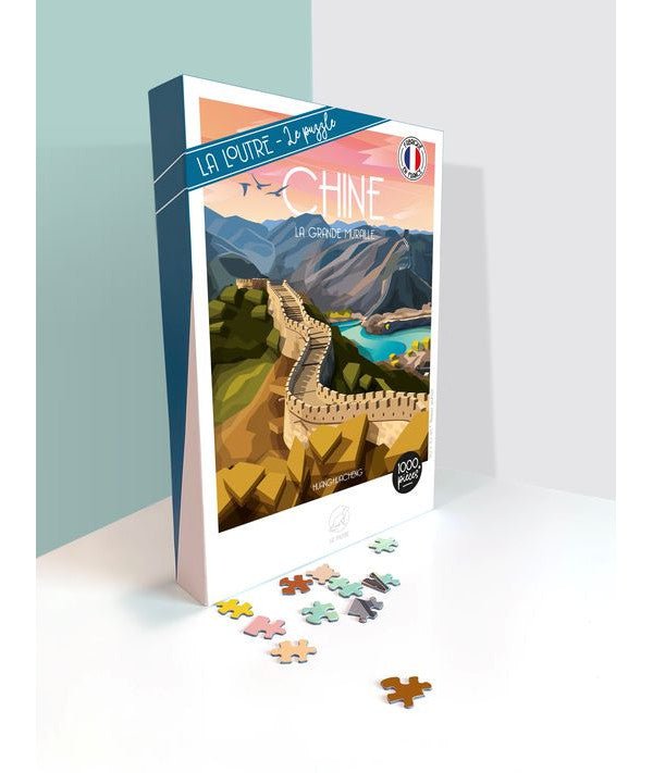 Puzzle 1000 Pièces La Loutre - CHINE La Grande MurailleLa Loutre