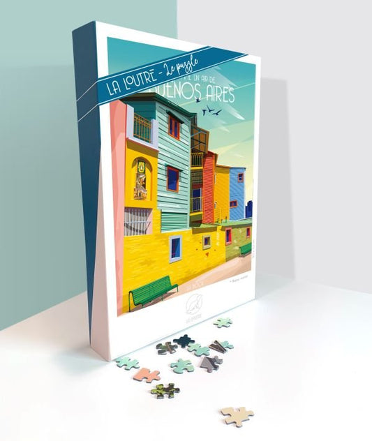 Puzzle 1000 Pièces La Loutre - Comme un Air de BUENOS AIRES - La BocaLa Loutre