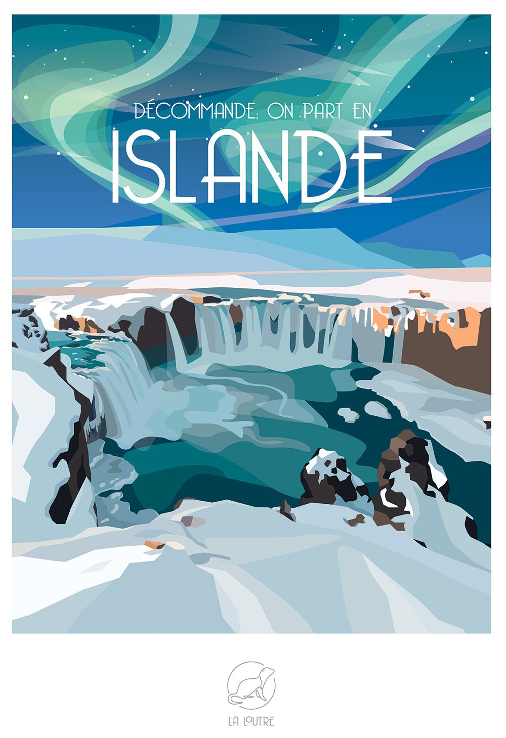 Puzzle 1000 Pièces La Loutre - Décommande on Part en ISLANDELa Loutre