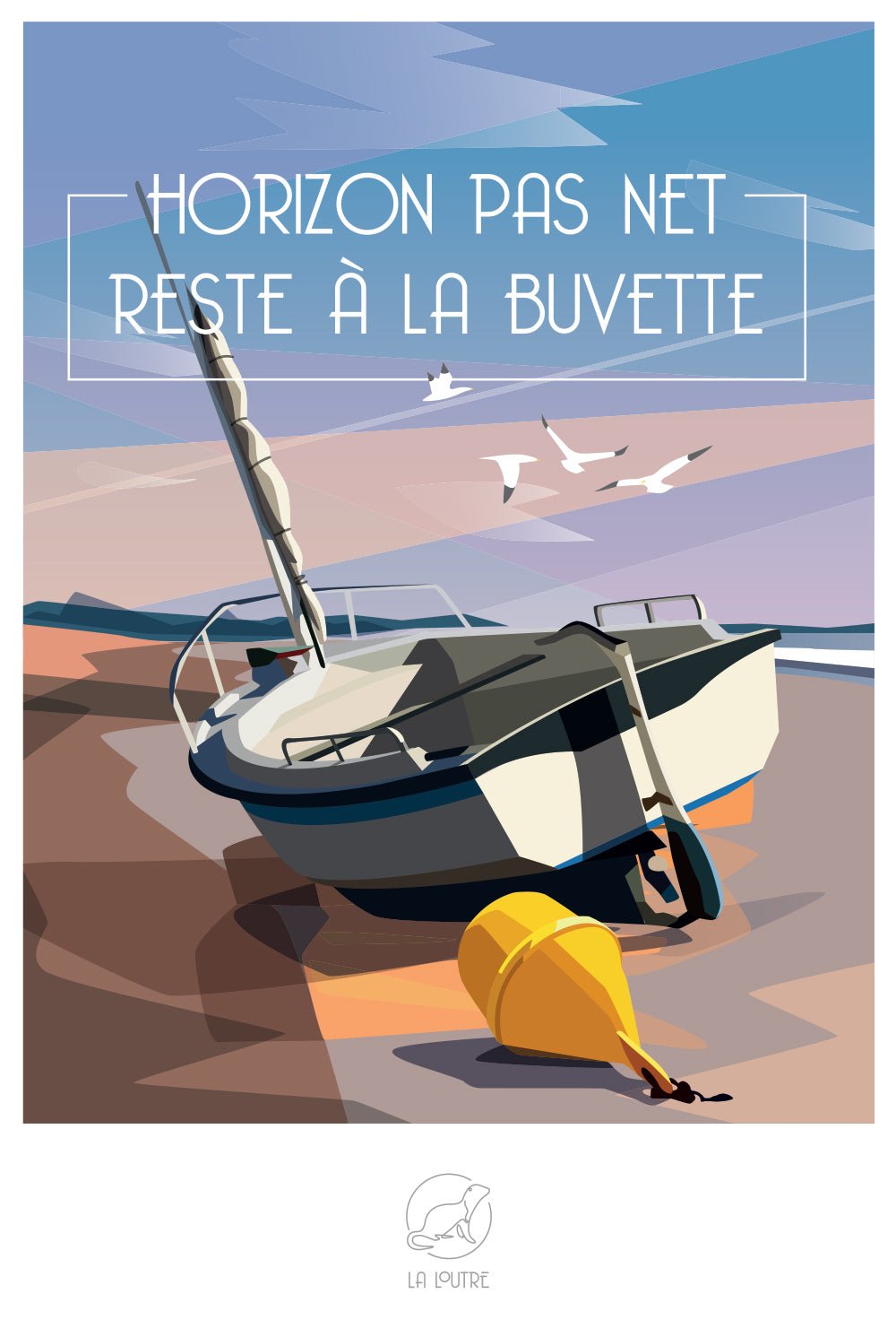Puzzle 1000 Pièces La Loutre - HORIZON pas net, reste à la buvetteLa Loutre