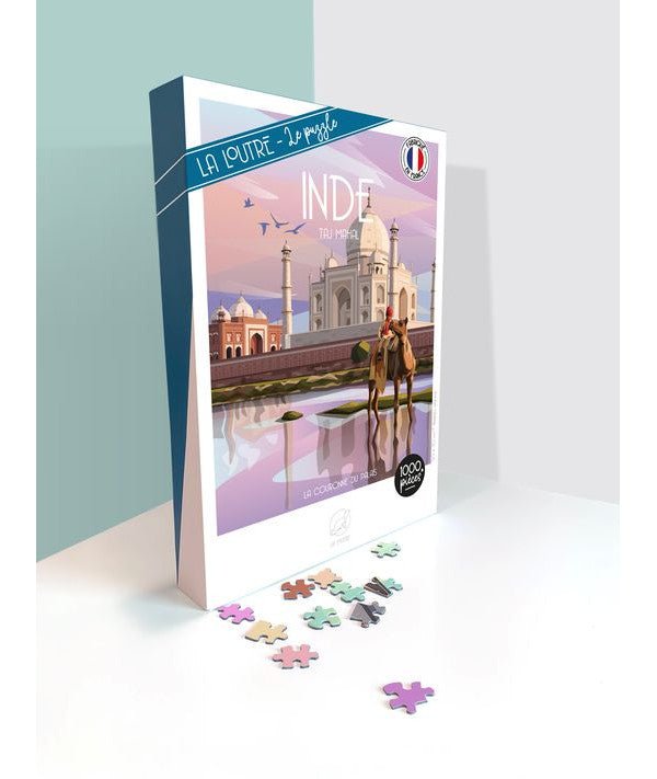 Puzzle 1000 Pièces La Loutre - INDE Taj MahalLa Loutre