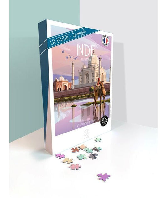 Puzzle 1000 Pièces La Loutre - INDE Taj MahalLa Loutre