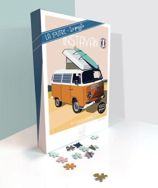 Puzzle 1000 Pièces La Loutre - INSTAVAN - Sans Rouler des MécaniquesLa Loutre