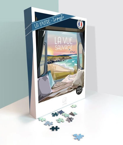 Puzzle 1000 Pièces La Loutre - La Vue SauvageLa Loutre