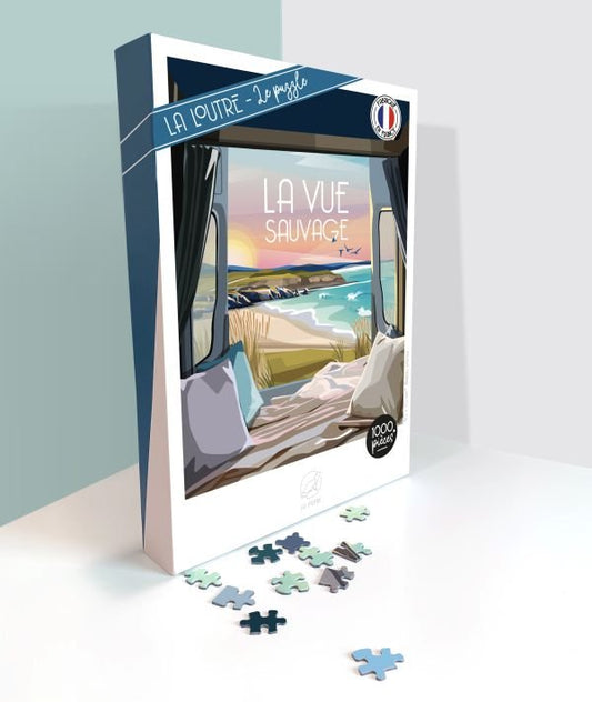 Puzzle 1000 Pièces La Loutre - La Vue SauvageLa Loutre
