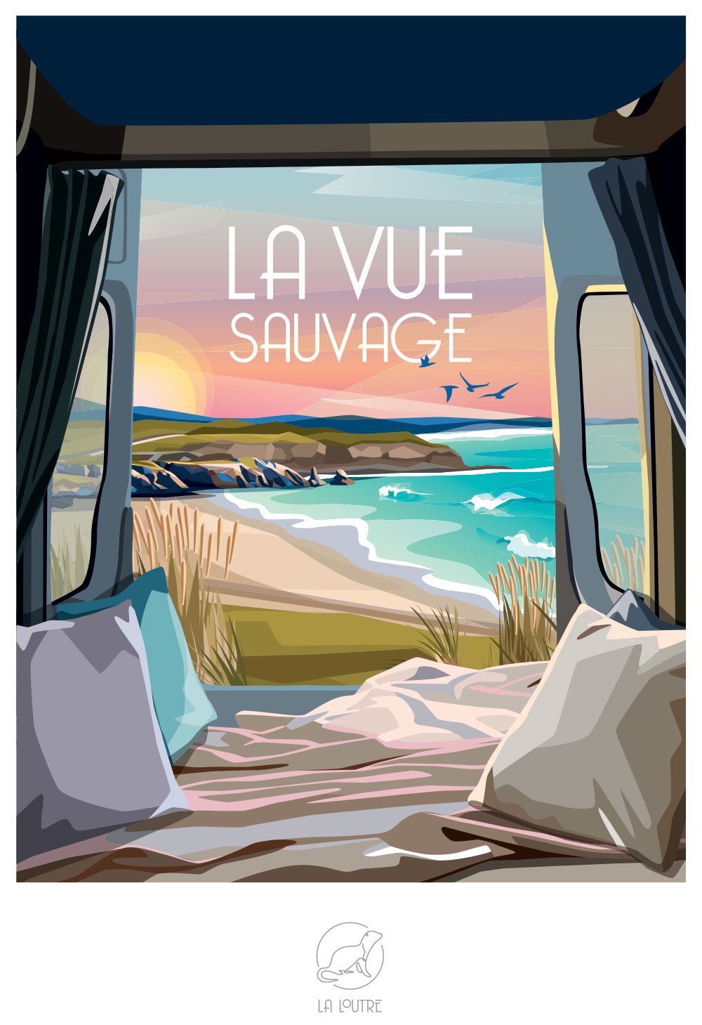 Puzzle 1000 Pièces La Loutre - La Vue SauvageLa Loutre
