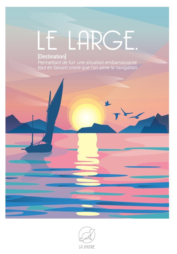 Puzzle 1000 Pièces La Loutre - LE LARGELa Loutre
