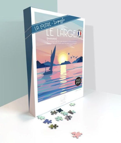 Puzzle 1000 Pièces La Loutre - LE LARGELa Loutre