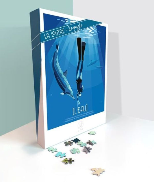Puzzle 1000 Pièces La Loutre - L'EAULa Loutre