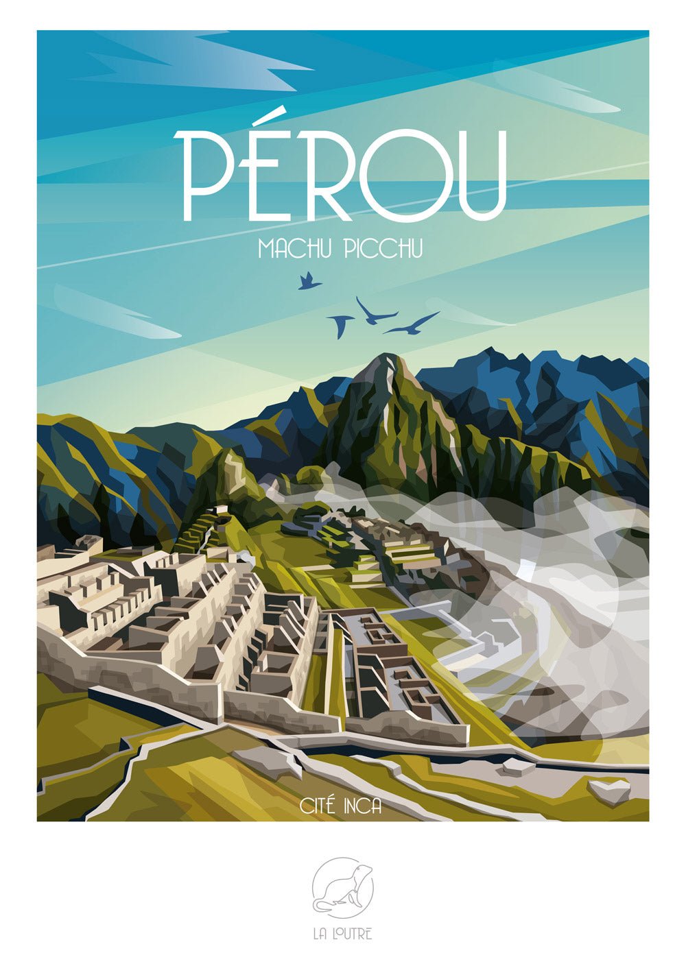 Puzzle 1000 Pièces La Loutre - PÉROU Machu PicchuLa Loutre